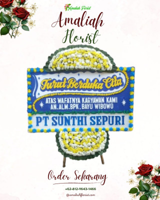 Papan Bunga Duka di Nangkakoneng