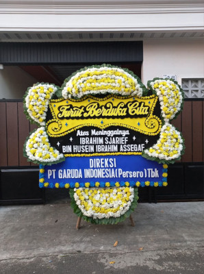 Papan Bunga Duka di Nangkakoneng