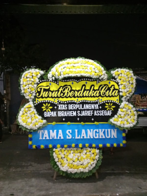 Papan Bunga Duka di Nangkakoneng
