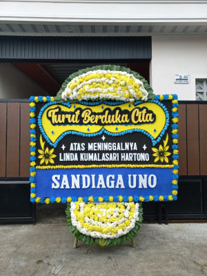 Papan Bunga Duka di Nangkakoneng